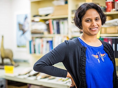 Sushma Reddy, U of M/Bell Museum ornithology chair